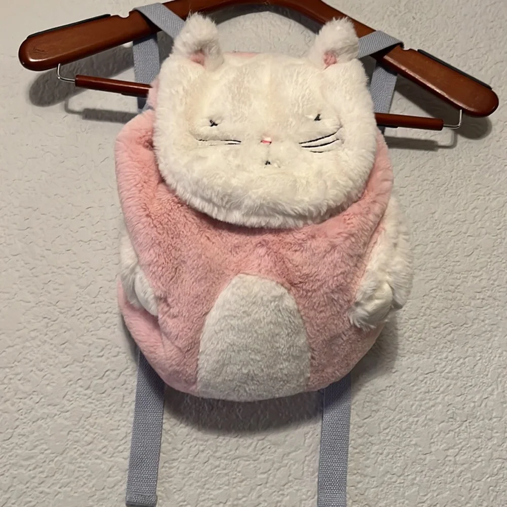 Joules Fuzzy Bunny Backpack